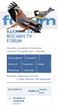 Mobile Screenshot of forum.bociany.tv