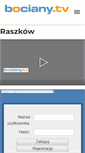 Mobile Screenshot of bociany.tv