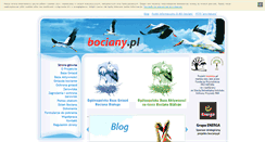 Desktop Screenshot of bociany.pl