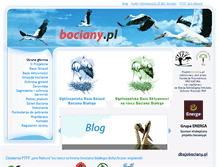 Tablet Screenshot of bociany.pl